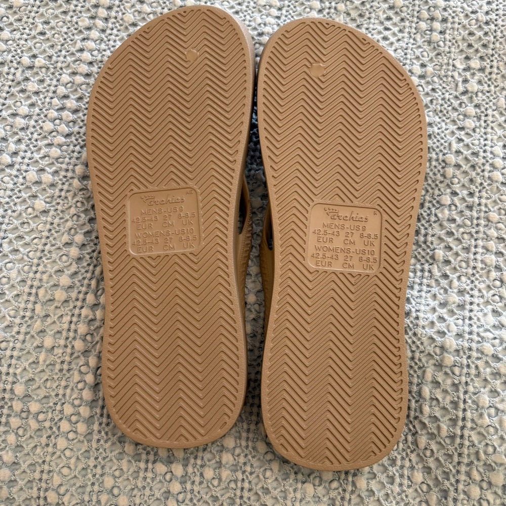 Archies Taupe Flip-Flop Sandals - Picture 3 of 4